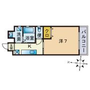 シャローム室見の間取り画像