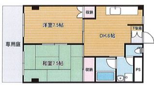 ホワイトパレスの間取り画像