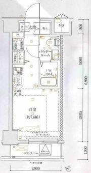 LUMEED横浜阪東橋の間取り画像