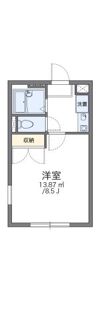 レオパレスグランドール早島の間取り画像