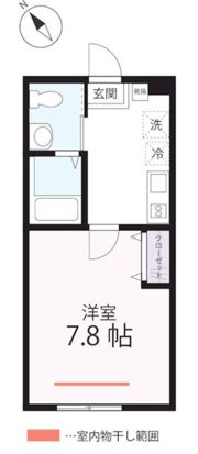 ハーミットクラブハウス Swingの間取り画像