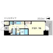 エスリード松屋町SOUTHの間取り画像