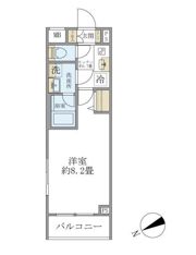 クレアポルテ川口元郷の間取り画像