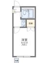 レオパレスフォンテーヌの間取り画像