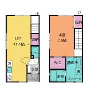 JESUS SQUARE 常盤台 C棟の間取り画像