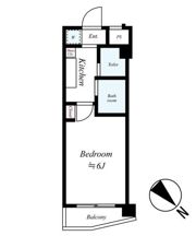 スカイコート文京白山の間取り画像