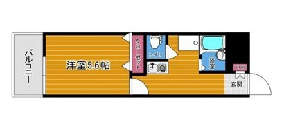 スリム平野の間取り画像