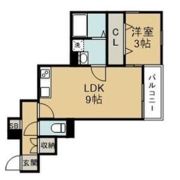 リーコーポ八番館の間取り画像