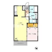 モナリエ西田の間取り画像