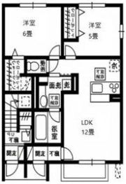 ヴィステリア・スクエアBの間取り画像