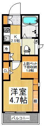 ホープベルの間取り画像