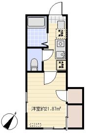 保田アパートの間取り画像