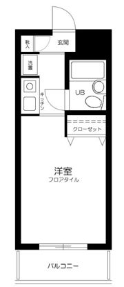スカイコート宮崎台第3の間取り画像