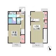 Repos（ルポ）の間取り画像