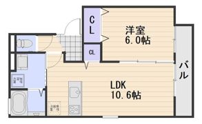 D－room福富 A棟の間取り画像