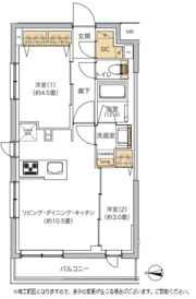 リビオメゾン湯島の間取り画像