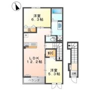 ティエードの間取り画像