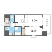 スプランディッド難波キャトルの間取り画像