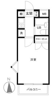 フェニックスマンション小金井の間取り画像