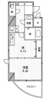 アーデンタワー西本町の間取り画像