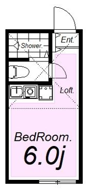 ルシェリア川崎の間取り画像
