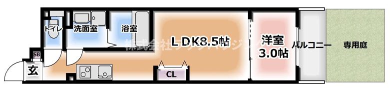 （仮称）S-MOVE大阪鶴見の間取り画像
