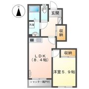 クレシアの間取り画像