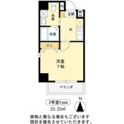 ラ・フォーレ松ヶ枝町Ⅰの間取り画像