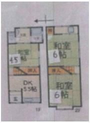 御幸東町テラスA棟の間取り画像