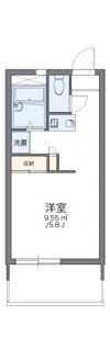 レオパレスヴィルヌーブの間取り画像
