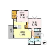 D’s LIEN Cの間取り画像