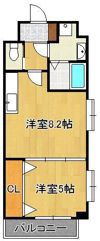 ギャラン医生ケ丘の間取り画像