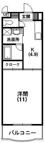 アソシエの間取り画像