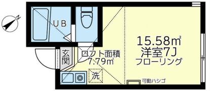 ユナイト日の出サンタクリフトの間取り画像