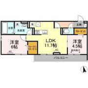 ソレイユ（余戸東）の間取り画像