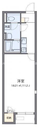 レオネクストアルファの間取り画像