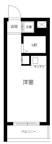 プラザ新川崎の間取り画像