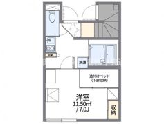 レオパレス観音寺の間取り画像