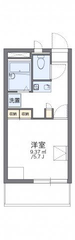 レオパレス千石西の間取り画像