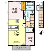 コスモ6の間取り画像