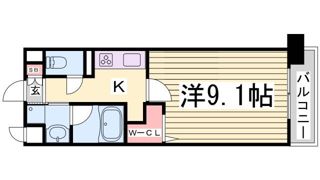 エスポアール神戸の間取り画像