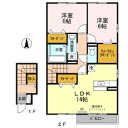 スピリトーゾ B棟の間取り画像