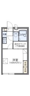 レオパレスKKG・COMの間取り画像
