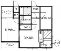 コスミックの間取り画像