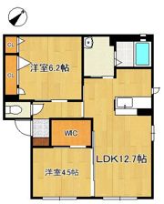 スクーデリア2007 A棟の間取り画像