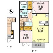 D-room本郷新 Aの間取り画像