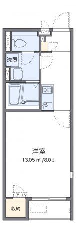 レオネクストシンシアの間取り画像