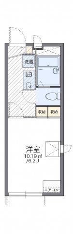 レオパレスニシスズランの間取り画像