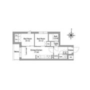 コンフォリア・リヴ南品川の間取り画像