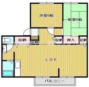 ホワイトガーデン弐番館の間取り画像